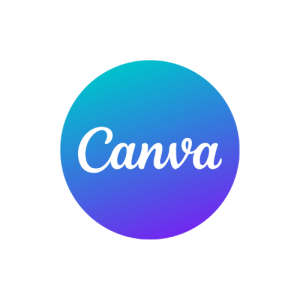 Canva tool for creating social media graphics and marketing designs.